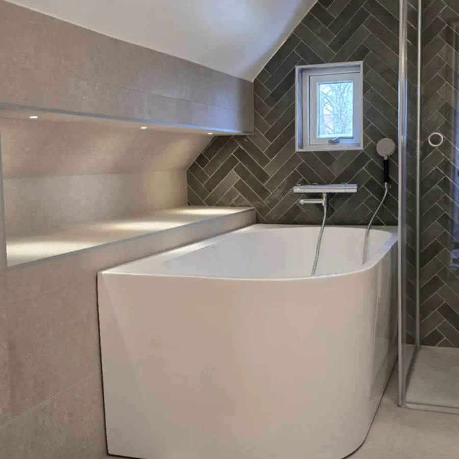 Badrumsrenovering